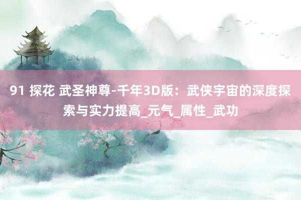 91 探花 武圣神尊-千年3D版：武侠宇宙的深度探索与实力提高_元气_属性_武功