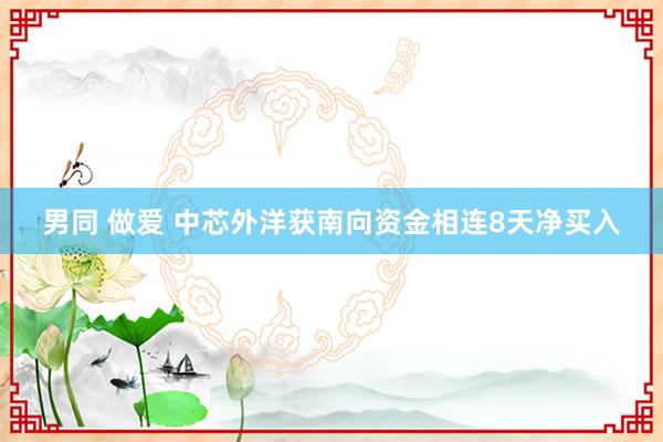 男同 做爱 中芯外洋获南向资金相连8天净买入